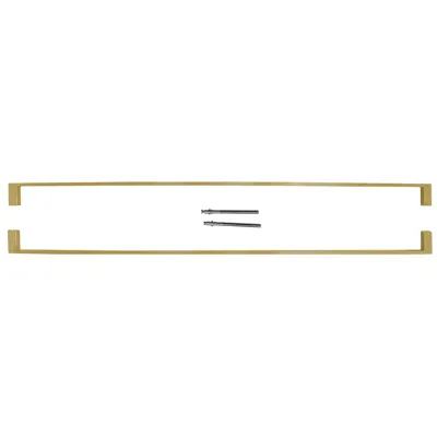 HDD Pro Voordeurgreep Trekker Cosmic 20/1000 Mat Koper Paar Deurdikte>3cm