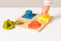 Vormpuzzel - TAFTOYS meerkleurig - thumbnail