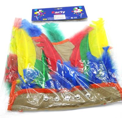 Otto Simon Indianen tooi met 2 staartjes