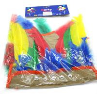 Otto Simon Indianen tooi met 2 staartjes - thumbnail