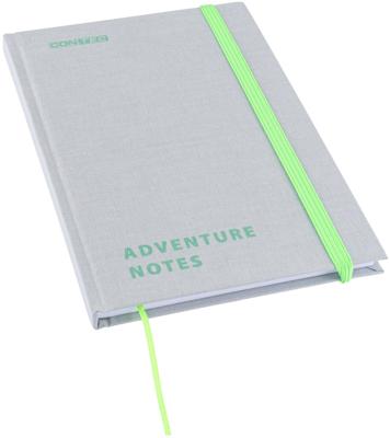 CONTEC notitieboek "note.support" ct notebook note.support gray with dots