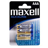 Maxell Battery Alkaline LR-03 AAA 4-Pack Wegwerpbatterij - thumbnail