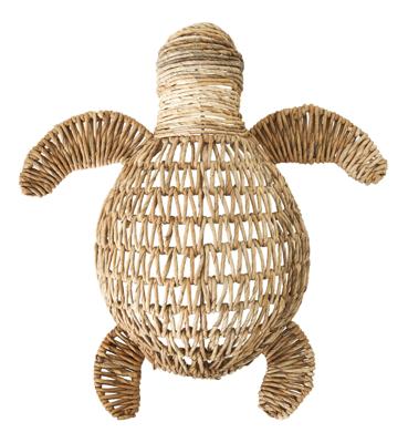 MUST Living Decoratie 'Turtle Feny' Large 56cm, Abaca