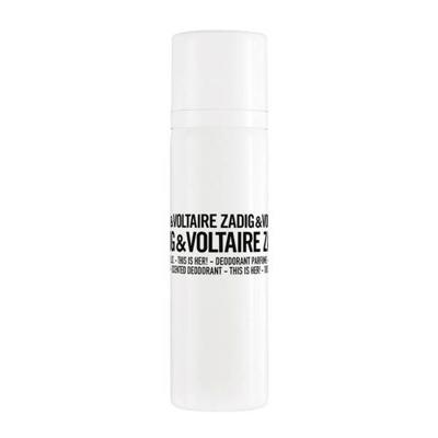 Zadig & Voltaire This Is Her! Scented Deo Spray 100ml Deodorant Dames Zadig & Voltaire This Is Her! Scented Deo Spray 100ml Deodorant Dames
