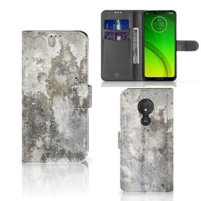 Motorola Moto G7 Power | Bookcase | Beton Print