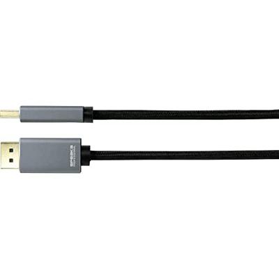 SpeaKa Professional SP-8993892 DisplayPort-kabel DisplayPort Aansluitkabel DisplayPort-stekker, DisplayPort-stekker 5.00 m Zwart