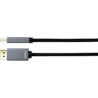 SpeaKa Professional SP-8993892 DisplayPort-kabel DisplayPort Aansluitkabel DisplayPort-stekker, DisplayPort-stekker 5.00 m Zwart - thumbnail