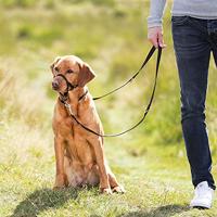 Trixie hondentuig top trainer anti-trek tuig zwart - thumbnail