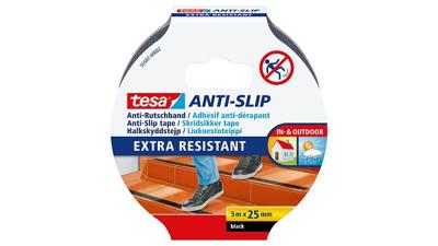 tesa 55587-00002-11 Anti-sliptape Zwart (l x b) 5 m x 25 mm 1 stuk(s)