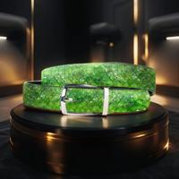 Green Mystic Mirage (Riem) - PRE-ORDER Lureaux - Nette Riemen Voor Heren - thumbnail
