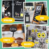 Securit Waterproof krijtmarker medium wit, blister met 4 stuks - thumbnail