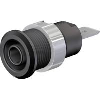 Stäubli SLB4-F6,3/N-X Veiligheids-labconnector, female Bus, inbouw Rood 1 stuk(s) - thumbnail