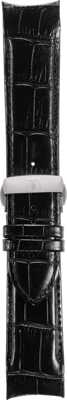 Horlogeband Tissot T035.614.16.051.02 / T600028609 Croco leder Zwart 24mm Horlogeband Tissot T035.614.16.051.02 / T600028609 Croco leder Zwart 24mm