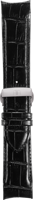 Horlogeband Tissot T035.614.16.051.02 / T600028609 Croco leder Zwart 24mm - thumbnail