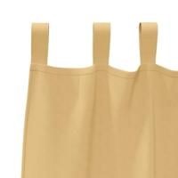 VidaXL Zwart-out gordijnen met ringen 2 pcs beige 245 x 140 cm - thumbnail