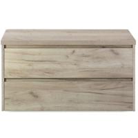 Dante Badmeubelset 100 cm - Craft Oak - Wastafelbovenblad - thumbnail