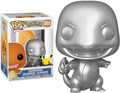 Pokemon Funko Pop Vinyl: Metallic Charmander