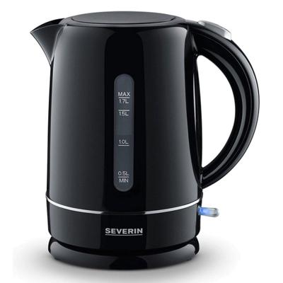 Severin 4322 Waterkoker Snoerloos, Oververhittingsbeveiliging Aantal/Volume: 1.7 l Zwart