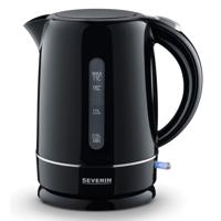 Severin 4322 Waterkoker Snoerloos, Oververhittingsbeveiliging Aantal/Volume: 1.7 l Zwart - thumbnail