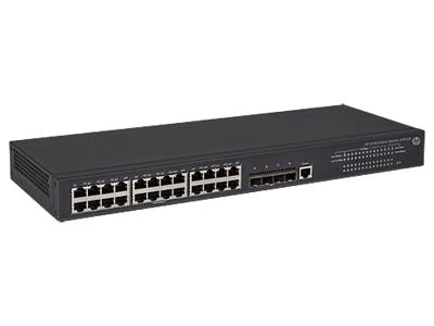 HP Switch 1000Mbit, 24xTP 4xSFP? Sleuf (1/10GB), 5130-24G-4SFP Ei, Renew*