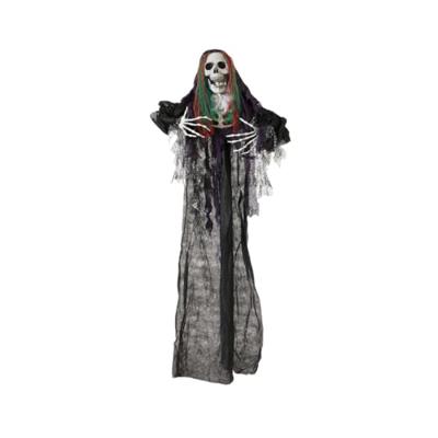 BigBuy Home Halloween-decoratie, doodskop, 165 x 116 cm