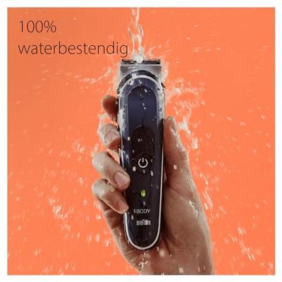 Braun BG5340 Bodygroomer Zwart, Zilver