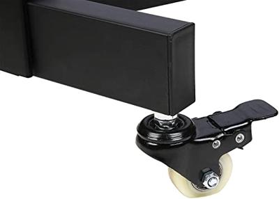 Techly ICA-TR21 flat panel vloer standaard Portable flat panel floor stand Zwart 139,7 cm (55 )