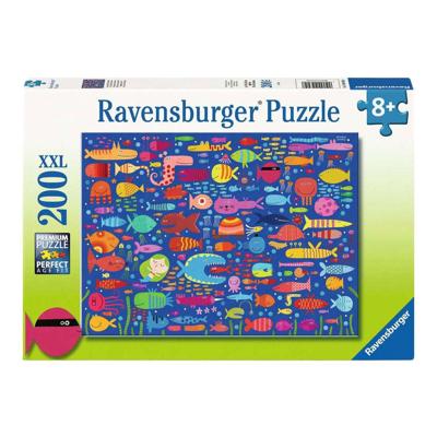 Ravensburger legpuzzel grappige vis vrienden - 200 xxl st.