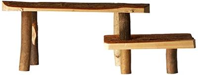 Houten kader Trixie Hout Modern 37 × 17 × 28 cm Bruin - thumbnail