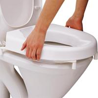 Toiletverhoger Etac Hi-Loo Afneembaar 6 cm Wit Etac - thumbnail