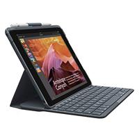 Logitech 920-009024 Qwerty Slim Folio Bluetooth Toetsenbord Voor Mobiel Apparaat, Uk International, Zwart - thumbnail