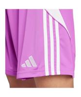 adidas Tiro 24 Voetbalbroekje Lichtpaars Wit - thumbnail