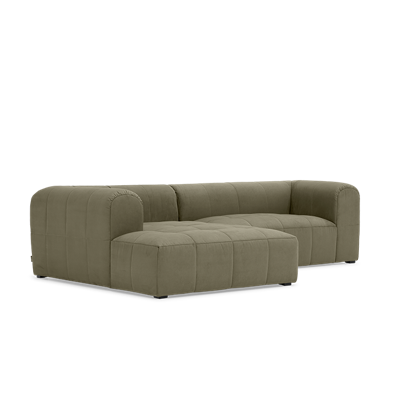 Modulaire Hoekbank Honolulu Lichtgroen Stof Modulaire Hoekbank Honolulu Lichtgroen Stof