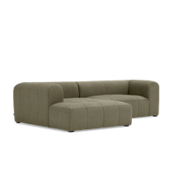 Modulaire Hoekbank Honolulu Lichtgroen Stof - thumbnail