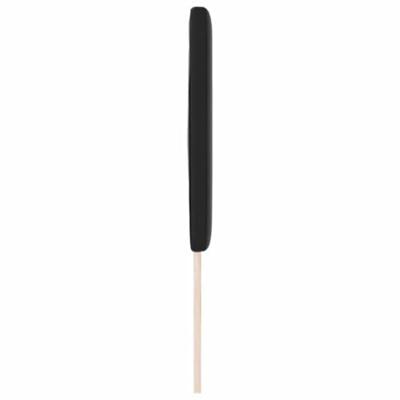 Hoofdbord met LED -striplichten Wandgemonteerd Zwart 144 cm PVC - thumbnail