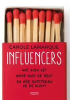 Influencers - Carole Lamarque - eBook (9789401442640) - thumbnail
