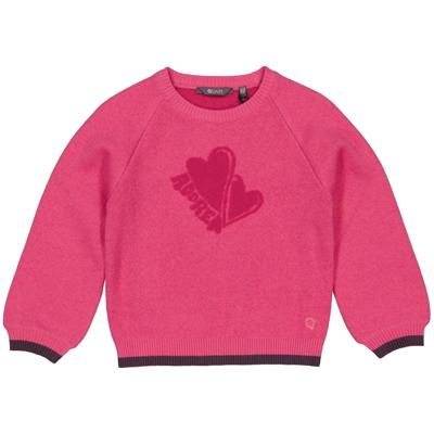 Quapi Meisjes sweater - Diek - Hot roze