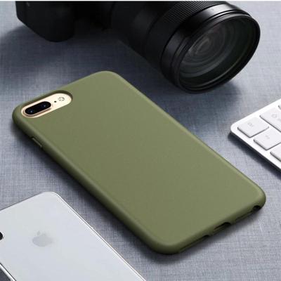 iPhone 7 Plus & 8 Plus schokbestendig Stro + TPU Starry Series back cover Hoesje (donkergroen)