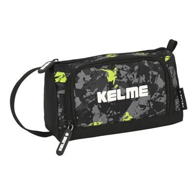 Schoolpennenzak Kelme Jungle Zwart Grijs Limoen 20 x 11 x 8.5 cm Schoolpennenzak Kelme Jungle Zwart Grijs Limoen 20 x 11 x 8.5 cm