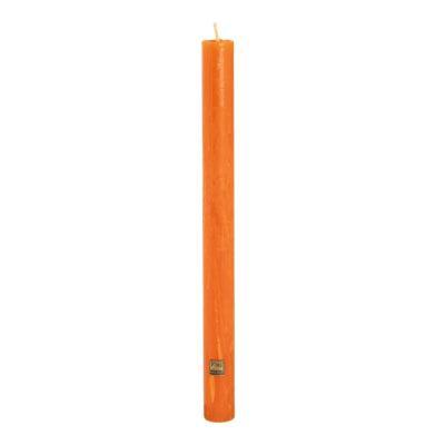 PTMD dinerkaars rustiek oranje 2 x 25 cm set van 4 | 6 stuks
