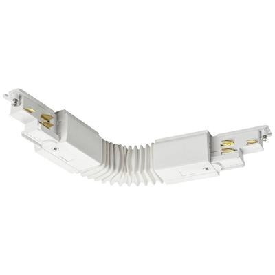SLV 1002646 S-TRACK 230V-railsysteemcomponenten Flexverbinder Wit SLV 1002646 S-TRACK 230V-railsysteemcomponenten Flexverbinder Wit