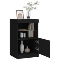Dressoir met LED-verlichting 41x37x67 cm zwart - thumbnail