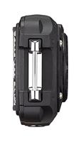 RICOH WG-70 waterdichte camera hoge resolutie beelden met 16 MP waterdicht tot 14 m schokbestendig tot valhoogte van 1,6 m onderwatermodus ring met 6 leds voor macro-opnamen, zwart - thumbnail