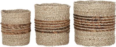 MUST Living Mand 'Carvoeiro' Zeegras, Set van 3 stuks MUST Living Mand 'Carvoeiro' Zeegras, Set van 3 stuks