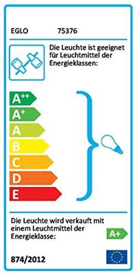 Eglo PlafondlampEnea-C nikkel - 75376