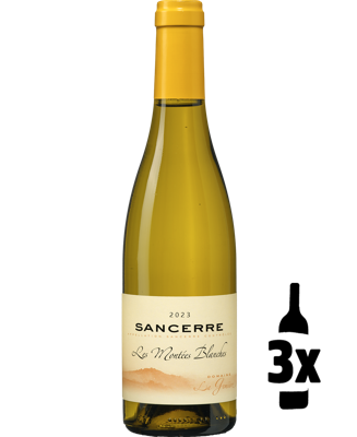3 flessen probeerpakket la Gemiere les Montées Blanches Sancerre (0,375L) 3 flessen probeerpakket la Gemiere les Montées Blanches Sancerre (0,375L)