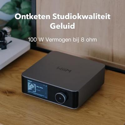 WiiM Amp Ultra Streamer/Versterker - Space Grey WiiM Amp Ultra Streamer/Versterker - Space Grey