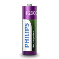 Battery Sales Europe Philips aa oplaadbare batterijen, 4st. - thumbnail