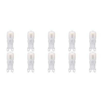 Velvalux LED Lampen 10-Pack - G9 Fitting - Dimbaar - 3W - 6000K Helder Wit