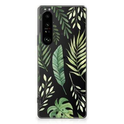 Sony Xperia 1 III | TPU Case | Leaves